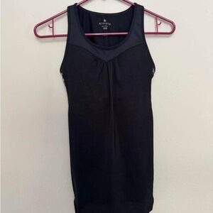 Athleta Sleek Black Sleeveless Top